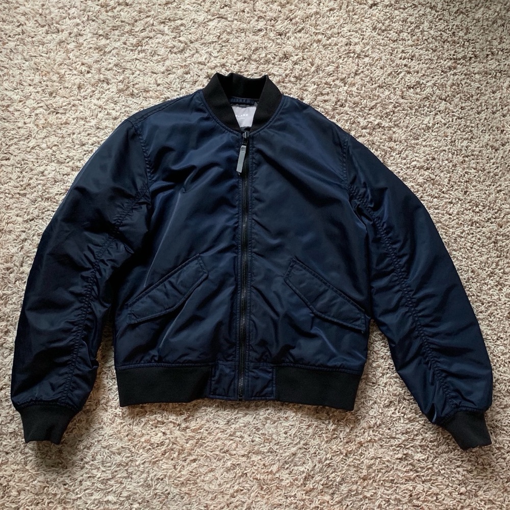 Everlane “The Bomber Jacket” in Navy
